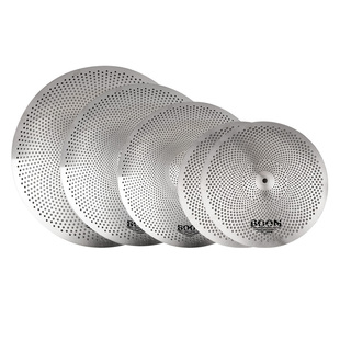 架子鼓静音镲片弱音镲吊镲叮叮镲消音擦踩镲片爵士鼓加厚套装