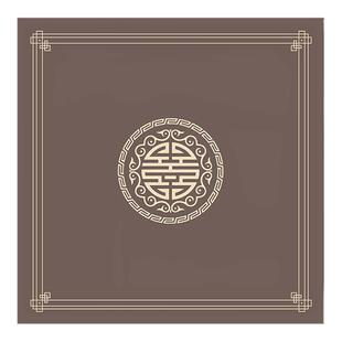 新款 象棋桌布手搓麻将桌垫加厚防滑扑克牌九防噪音正方形毯子可