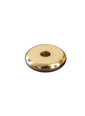万能新款纯黄铜素面6-10mm隔珠