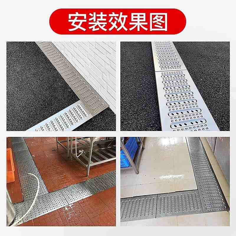 排水沟盖板不锈钢304厨房下水道栅格饭店盖板地沟水槽地沟201盖板