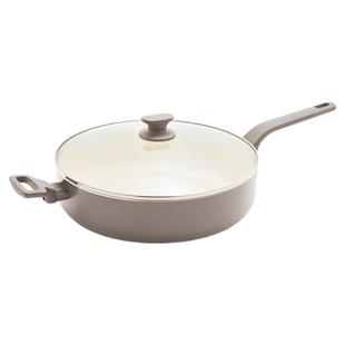 greenpan格林攀陶瓷炒锅不粘锅平底锅燃气灶电磁炉适用炒菜锅轻便