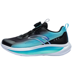 安踏儿童运动鞋男童凌云跑鞋男孩2026新款旋钮鞋子冬季密网跑步鞋