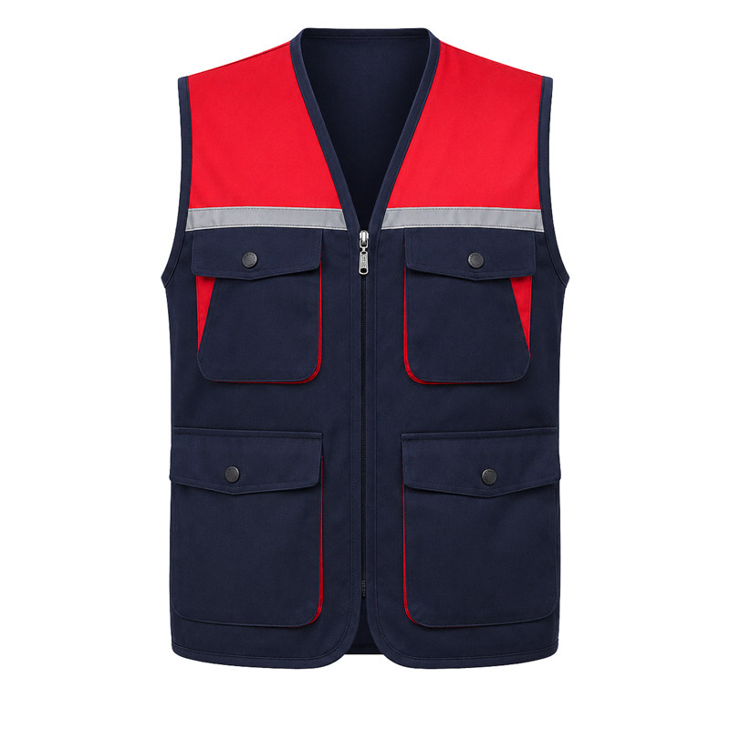 马甲工作服定制印字logo背心