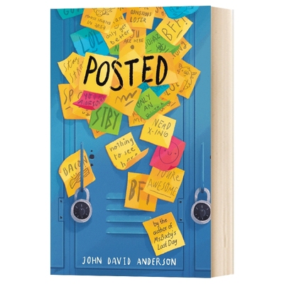 英文原版 Posted 便利贴 儿童小说 英文版 进口英语原版书籍