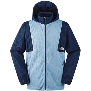 TheNorthFace北面男士外套春夏户外运动防泼水薄款夹克皮肤衣7WDM