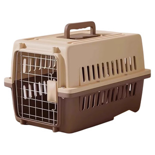 宠物猫咪航空箱专用狗狗托运箱外出便携车载狗笼子小型大型犬国航