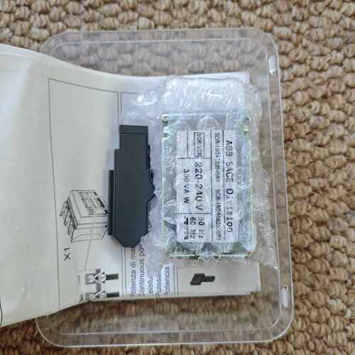 询ABB SACE Division分合闸线圈，SOR-1SD