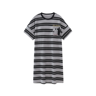 睡衣女夏天纯棉可爱学生带胸垫吊带背心短裤公主ins风套装家居服