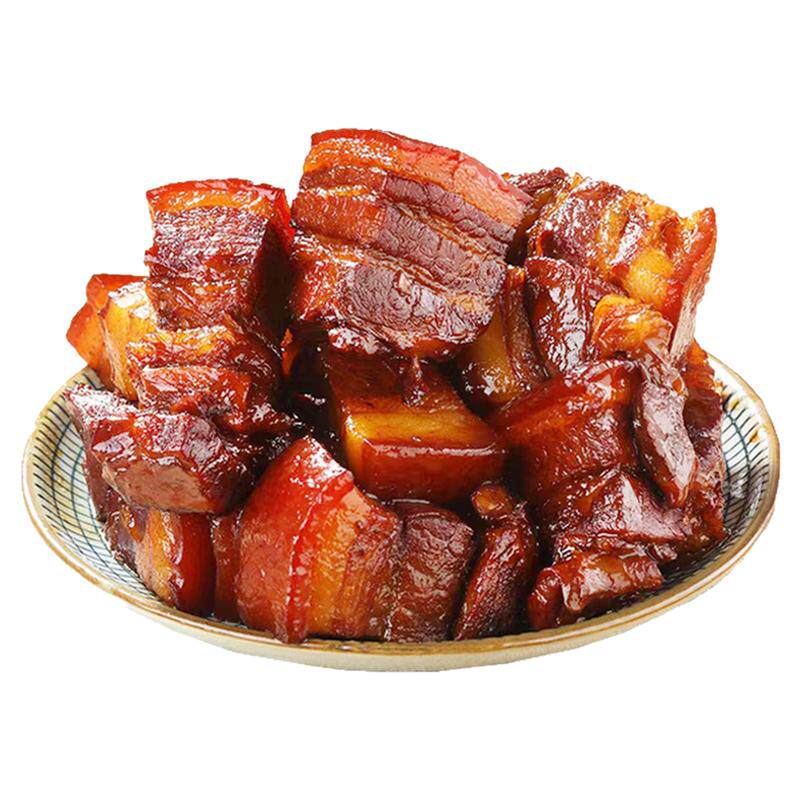 红烧肉2斤装京东冷链正宗卤味东坡肉熟食加热即食商用半成品批发
