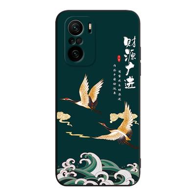 秋昊适用于红米k40手机壳m2012k11ac网红高级感k40pro软硅胶m2012k11c男女爆款k40pro+防摔保护外套redmi文字