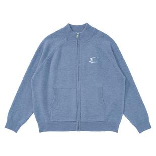 Mentmate 25AW 秋冬简约宽立领基础款针织开衫 男女百搭毛衣外套