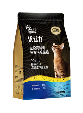 【为美毛而生】醇粹优丝力烘焙粮