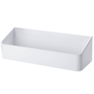 霜山免打孔墙上置物架浴室卫生间洗漱台无痕壁贴式收纳架承重3kg