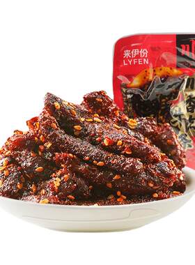 来伊份川香牛肉条500g麻辣牛肉干