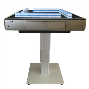 榻榻米麻将机升降富士全自动超薄电动折叠家用餐桌四腿升降88机麻