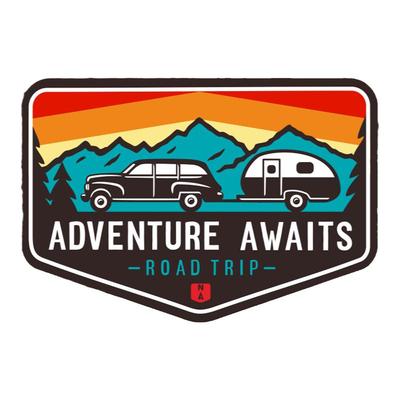 3M户外探险越野旅行露营反光车贴