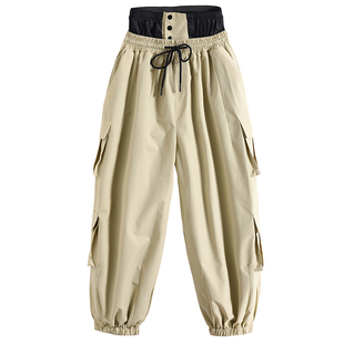 雪比特3L 大码单板 滑雪裤男女情侣款宽松  加厚保暖防水透气