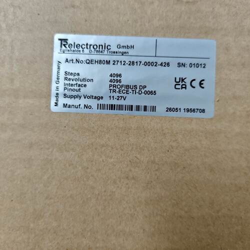 配件TR-Electronic编码器，型号QEH80M 2712议价