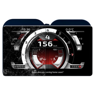 适用于25款钱江鸿350GS仪表钢化膜贴纸防水保护贴膜摩托车改装件