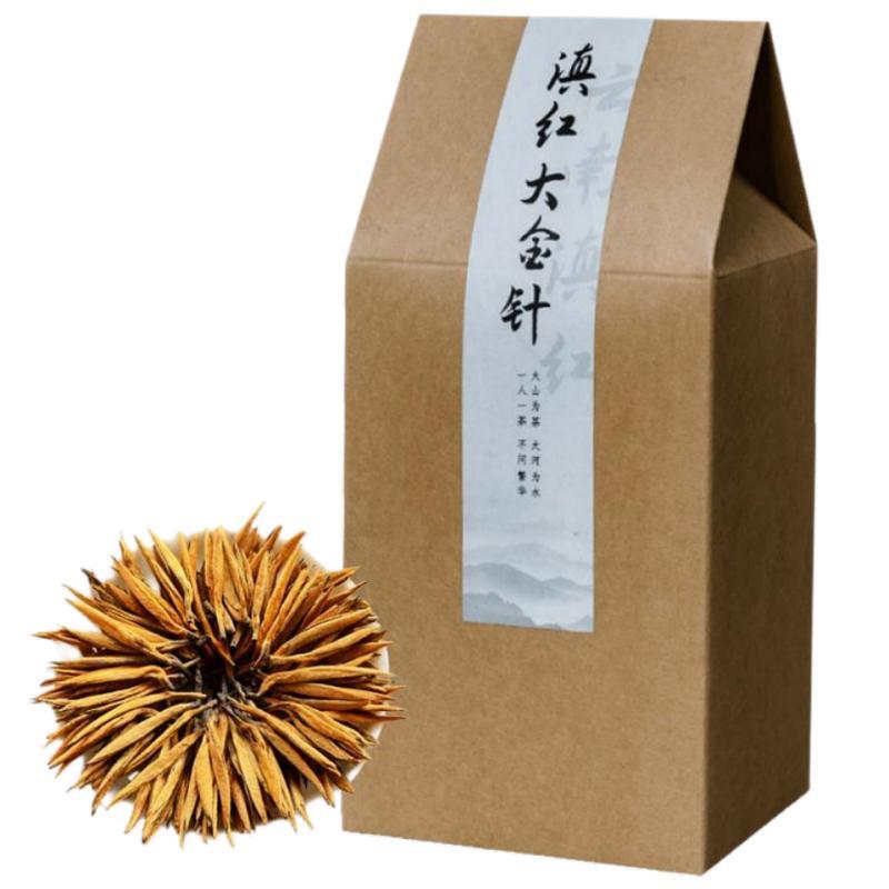 500g滇红茶大金针2025新茶正宗非特级云南凤庆红茶金螺金芽散装