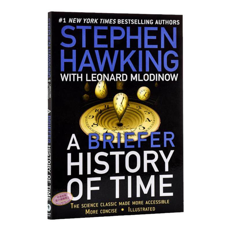 预售 霍金 时间简史 普及版 英文原版书籍 A Briefer History Of Time 史蒂芬霍金 科学巨作 宇宙知识自然科学科技科普读物