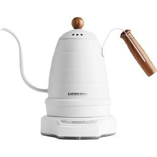 CAFEDEKONA电细口手冲咖啡壶 家用保温计时不锈钢长嘴滴漏温控壶