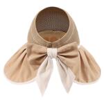 夏季新款镂空大檐遮阳帽子女款2026新款遮阳户外遮脸百搭防晒帽