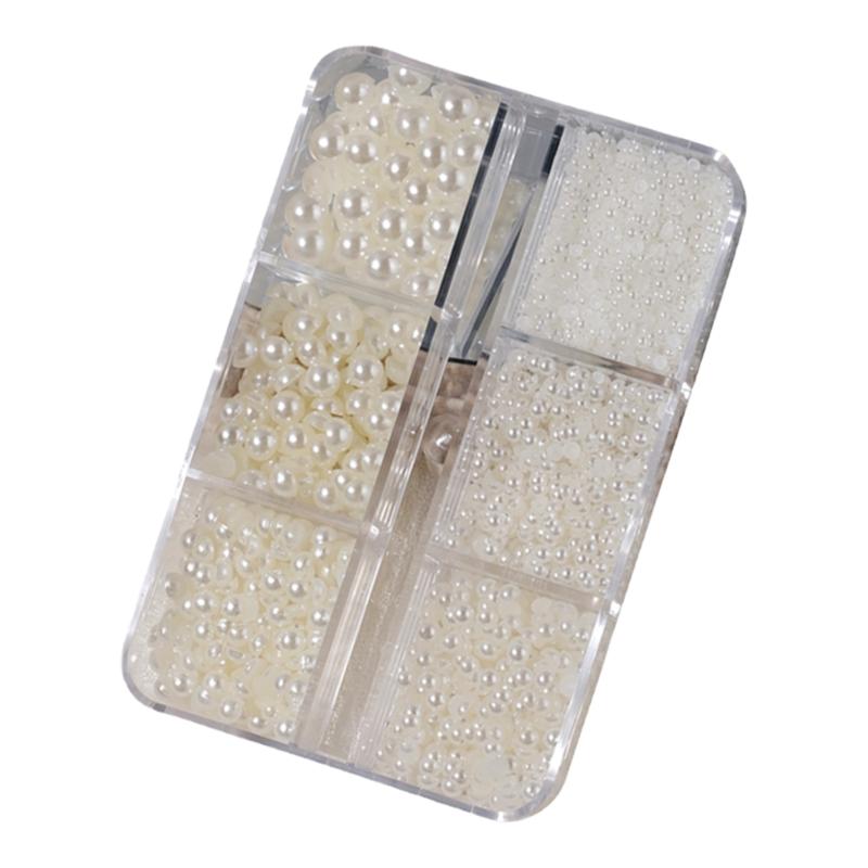 gaoy戈雅网红爆款美甲珍珠饰品高品质不掉皮迷你小钢珠指甲材料包