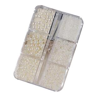 gaoy戈雅网红爆款美甲珍珠饰品高品质不掉皮迷你小钢珠指甲材料包