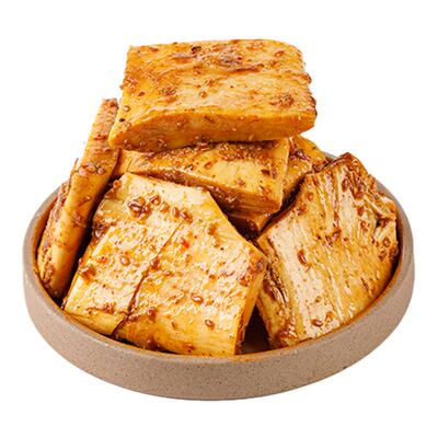 香辣牛板筋大片内蒙古特产零食即食大块手撕牛板筋烧烤独立小包装