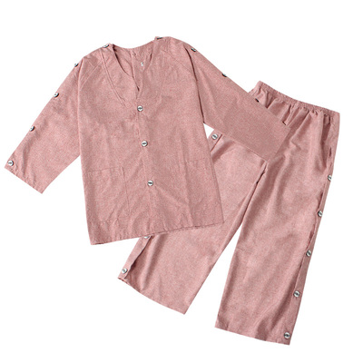 高品质养生调理服饰前后开扣