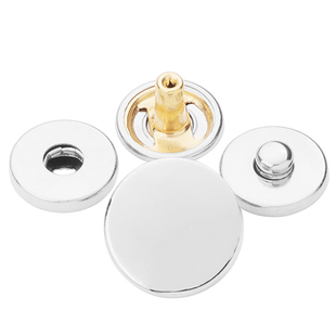 按扣免缝金属四合扣暗扣羽绒服钉扣衣服扣子隐形子母扣纽扣摁314