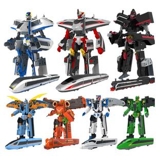 列车超人绿先知复兴号仿真火车模型玩具变形高铁动车儿童礼物男孩