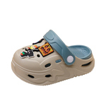 我的世界儿童洞洞鞋新款男童拖鞋夏季沙滩鞋卡通男孩防滑踩屎感