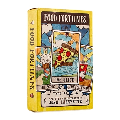 英文原版 Food Fortunes Card Deck 美食财富卡 美食家礼品 美食爱好者礼品 滑稽套牌 英文版 进口英语原版书籍