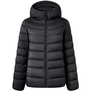 坦博尔清仓奥莱轻薄羽绒服女款冬季时尚连帽短款休闲修身好看外套