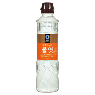 韩国糖浆麦芽糖清净园水饴糖稀牛轧糖烘培原料泡菜调料玉米麦芽糖