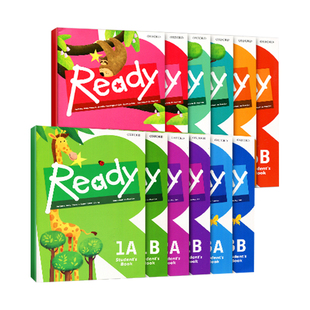牛津少儿英语Oxford Ready牛津ready教材原版进口少儿英语教材牛津英语教材小学英语教材牛津自然拼读教材含自学手册