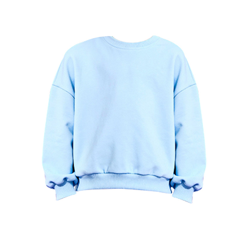 儿童啦啦队演出服多巴胺卫衣套装