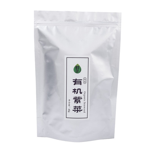 鲜8食品有机头水紫菜南北干货炖汤炒菜烘焙紫菜60g