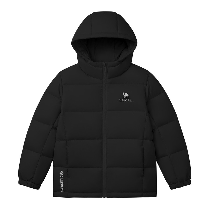 骆驼儿童羽绒服短款加厚户外外套