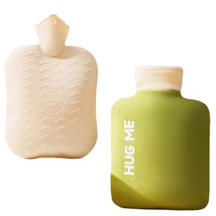 热水袋暖水袋注水热敷被窝专用暖手袋痛经女生肚子用加厚防爆大号