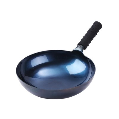 章丘手工锻打铁锅炒菜锅