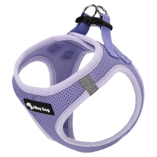 AlloyDog夏季遛狗狗背心式牵引绳马甲中小型犬宠物外出工字胸背带