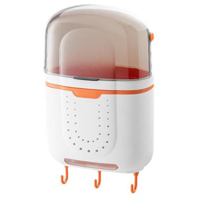 非凡家品免打孔厨房筷子笼带盖