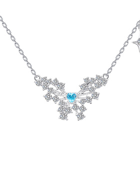 【花芽原创】勇敢的心s925银项链