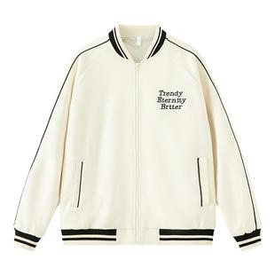 回力美式刺绣棒球服外套男士秋季2025新款青少年男生春装休闲夹克