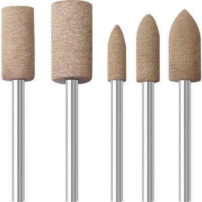 南珊牛皮磨头电磨气磨风磨头金属玉石翡翠打磨牛皮轮圆柱形套装