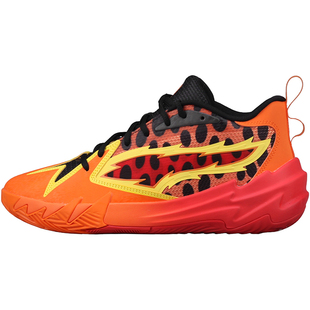 PUMA 彪马 Scoot 1 Cheetos联名 橘黄 男中帮实战篮球鞋309840-02