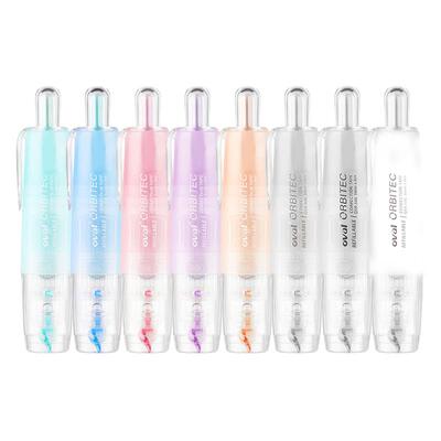 欧文修正带透明按动型涂改带